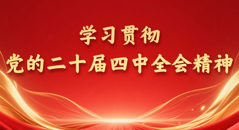 學(xué)習(xí)貫徹黨的二十屆四中全會(huì)精神